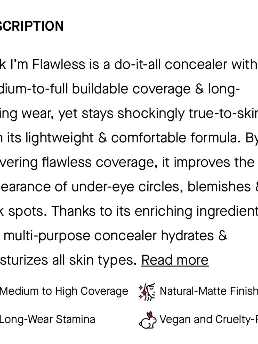 IL Makiage F*ck I’m Flawlwss concealer 09